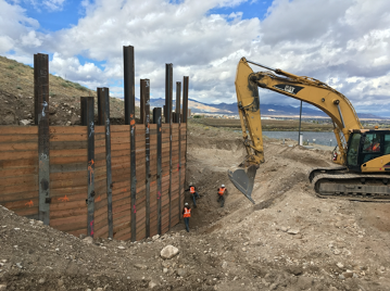 construction equipment digging