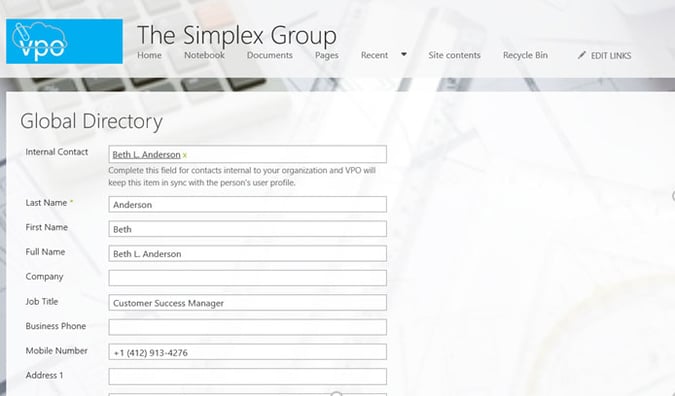 Global Directory