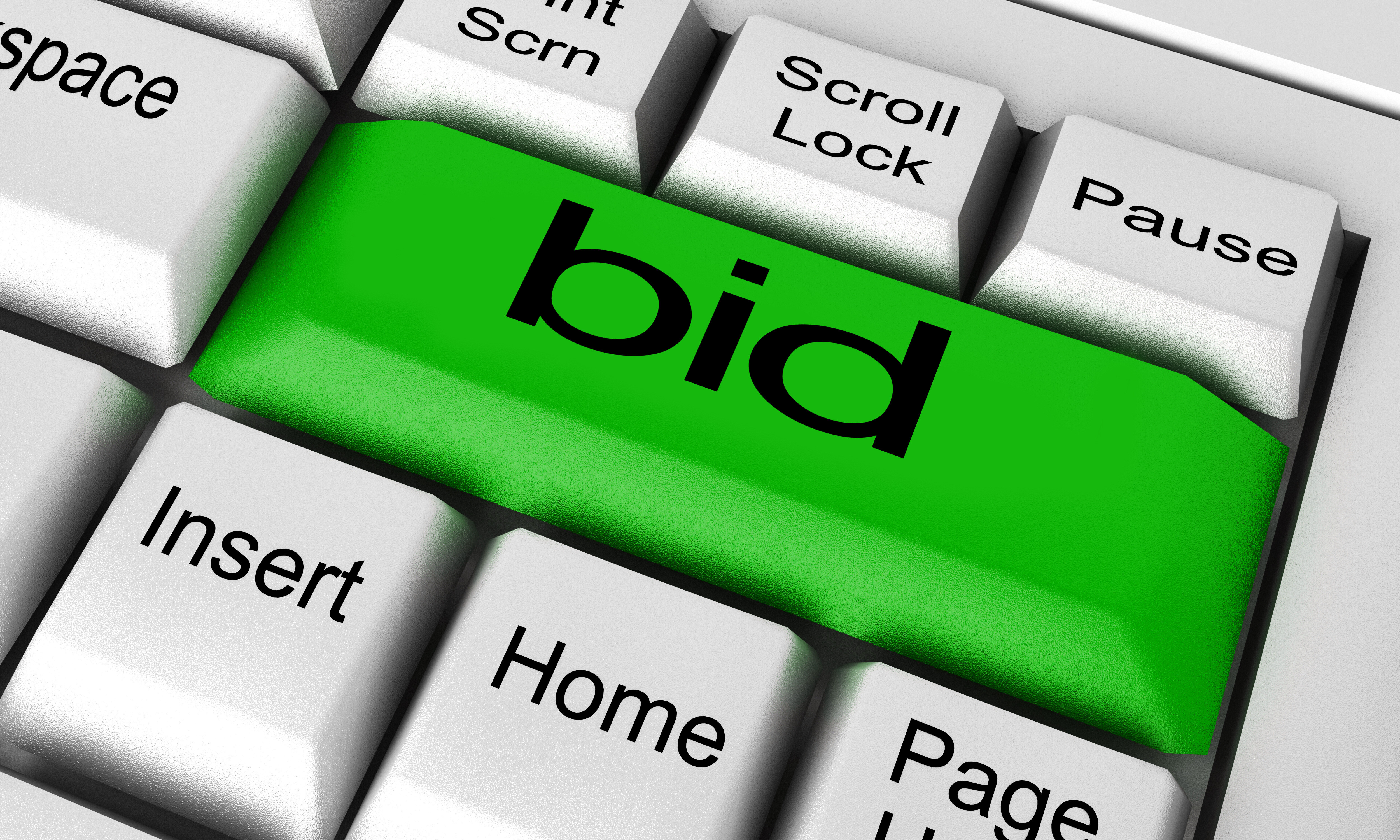 Digital construction bidding software